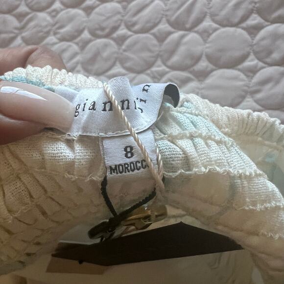 NWT Gianni Bini × DANNIJO Palm Print Linen Dress – Size 8 - Picture 7 of 7